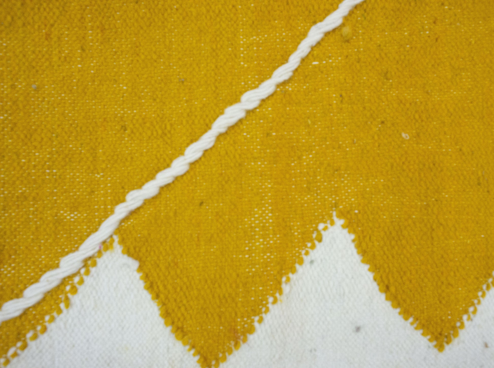 Moroccan Rug 6x10 | Handmade Yellow rug | Costume Wool Rug | Zanafi Rug