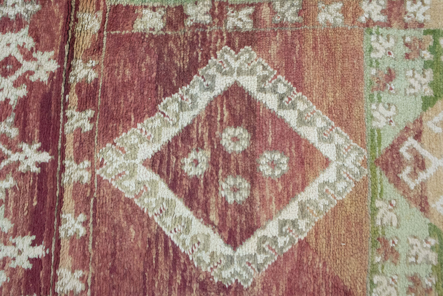 Moroccan Rug 6x11 | Handmade Brown rug | Costume Wool Rug | Beni Mguild Rug