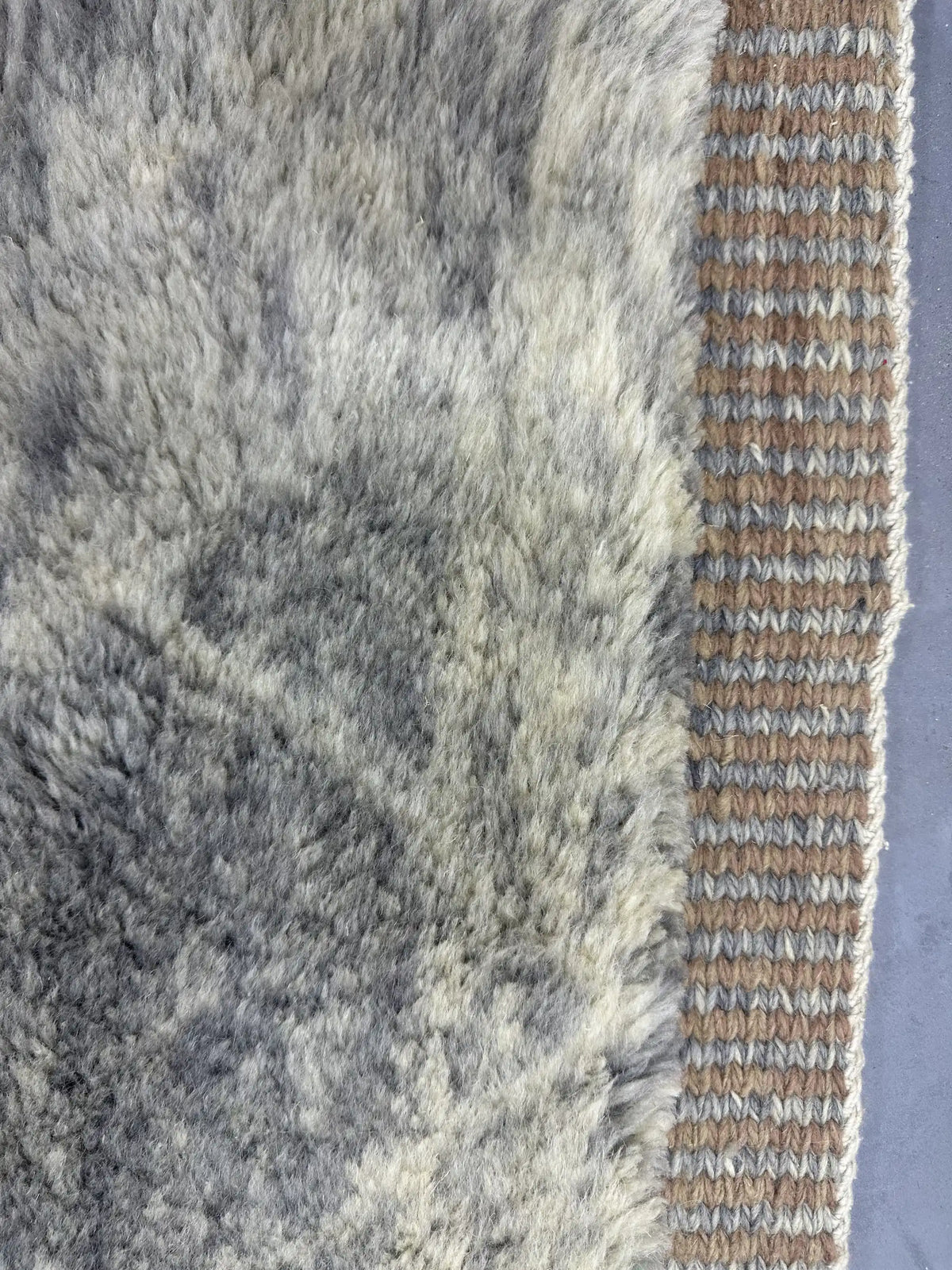 Latifa Berber Mrirt Rug Moroccan Wool Area