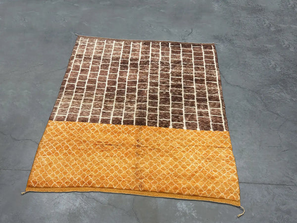 Nezha Berber Moroccan Handmade Beni Mrirt Rug