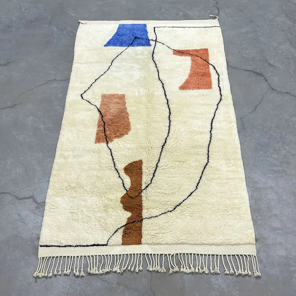 Tuda Berber Moroccan Beni Mrirt Rug