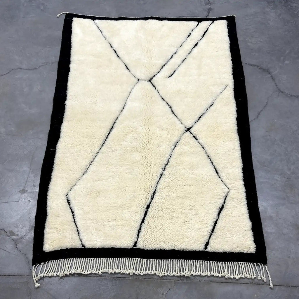 Tiziri Berber Handwoven Beni Mrirt Rug