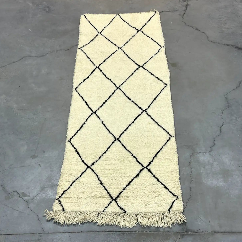 Bikhero Berber Runner Rug <br> 240 x 90 CM