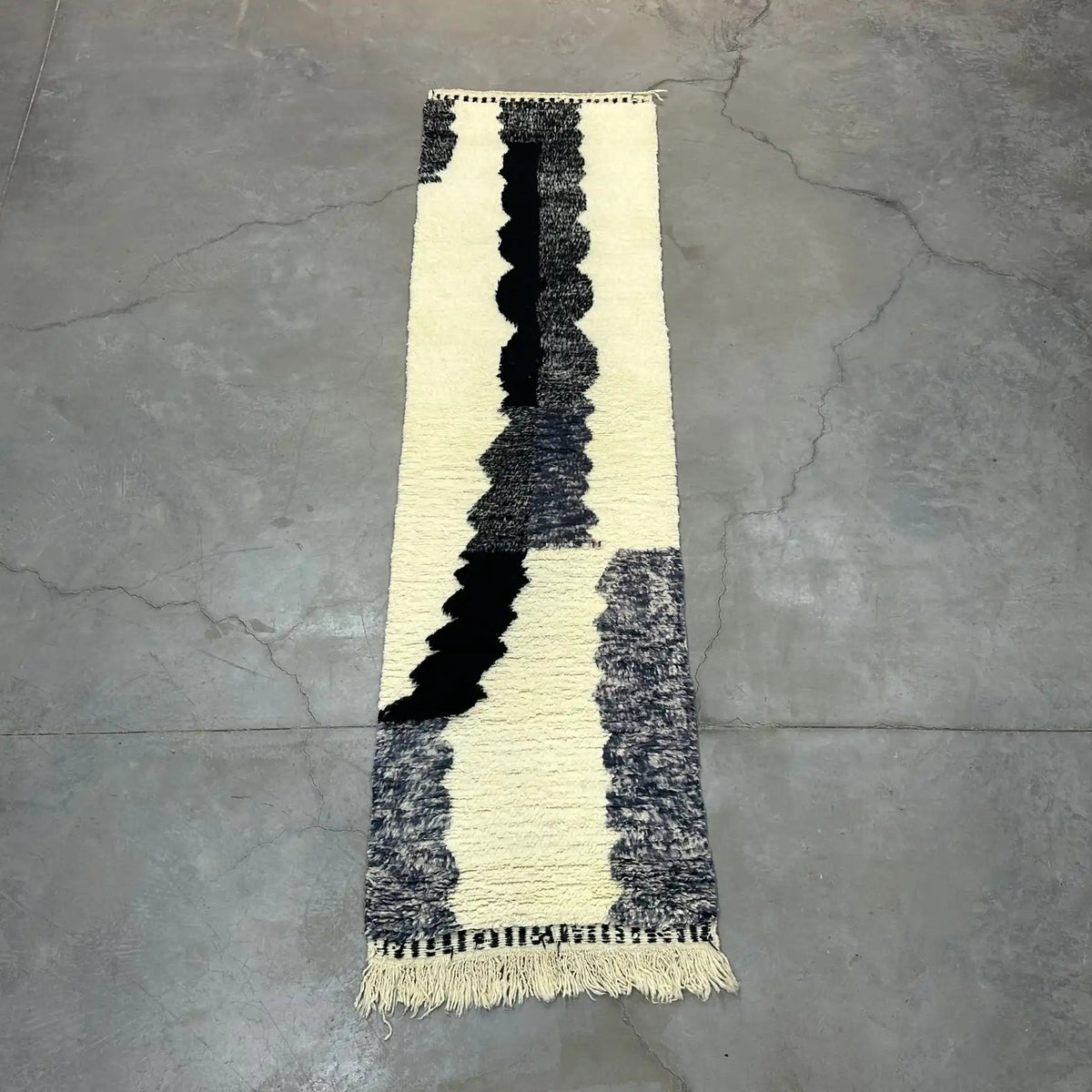 Raibe Berber Runner Rug <br> 306 x 80 CM