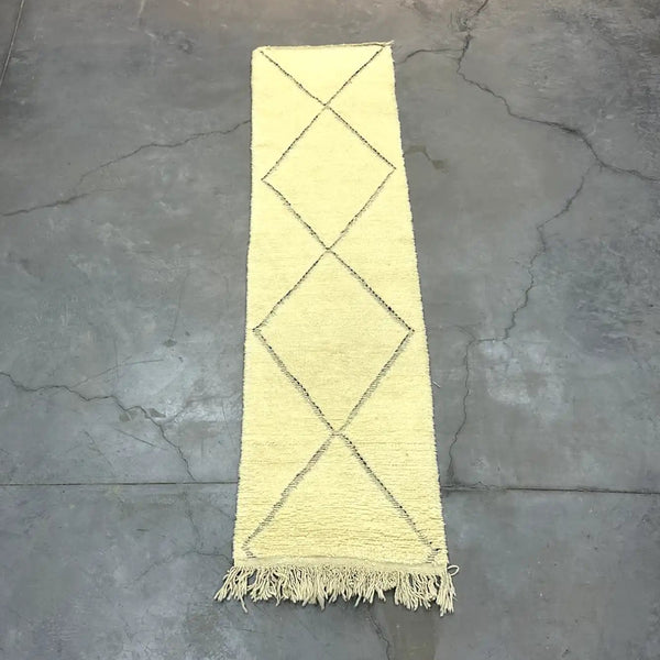 Lehema Berber Runner Rug <br> 293 x 75 CM