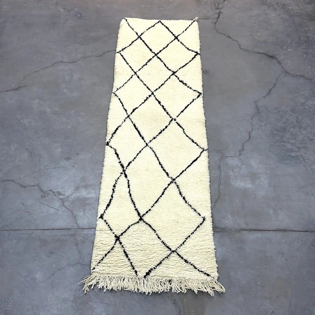 Ketabe Berber Runner Rug <br> 290 x 83 CM