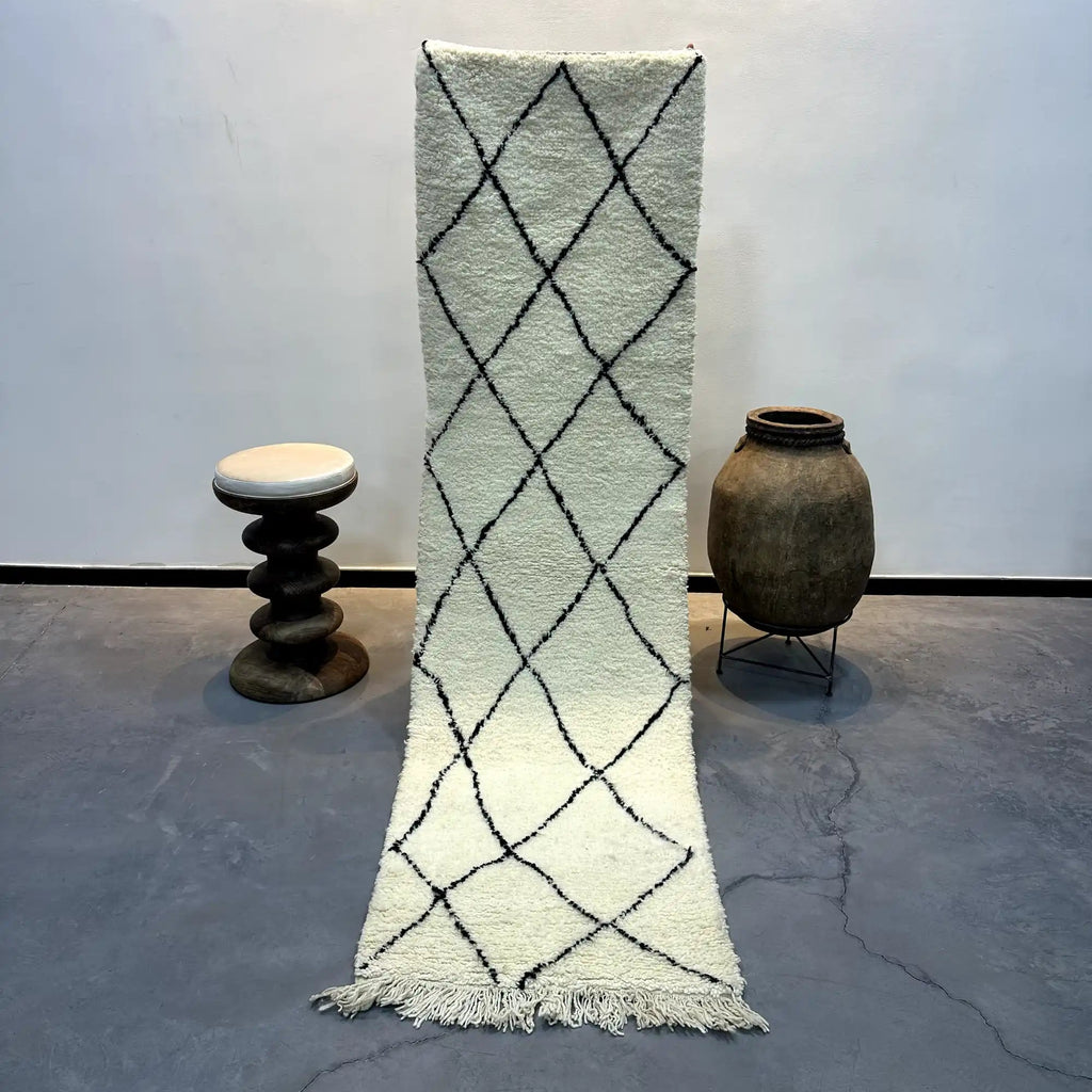 Ketabe Berber Runner Rug <br> 290 x 83 CM