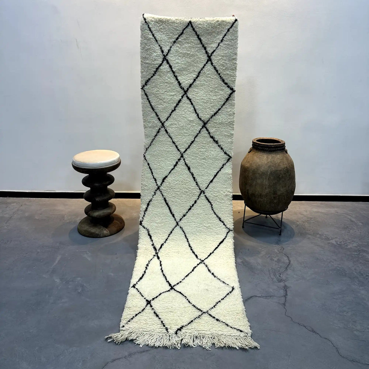 Ketabe Berber Runner Rug <br> 290 x 83 CM