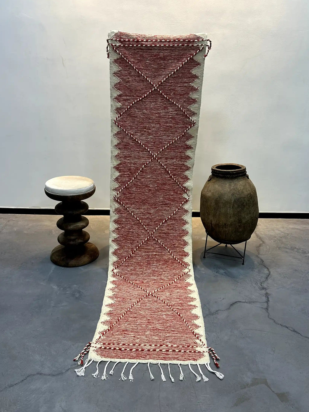 Delaha Berber Runner Rug <br> 307 x 77 CM