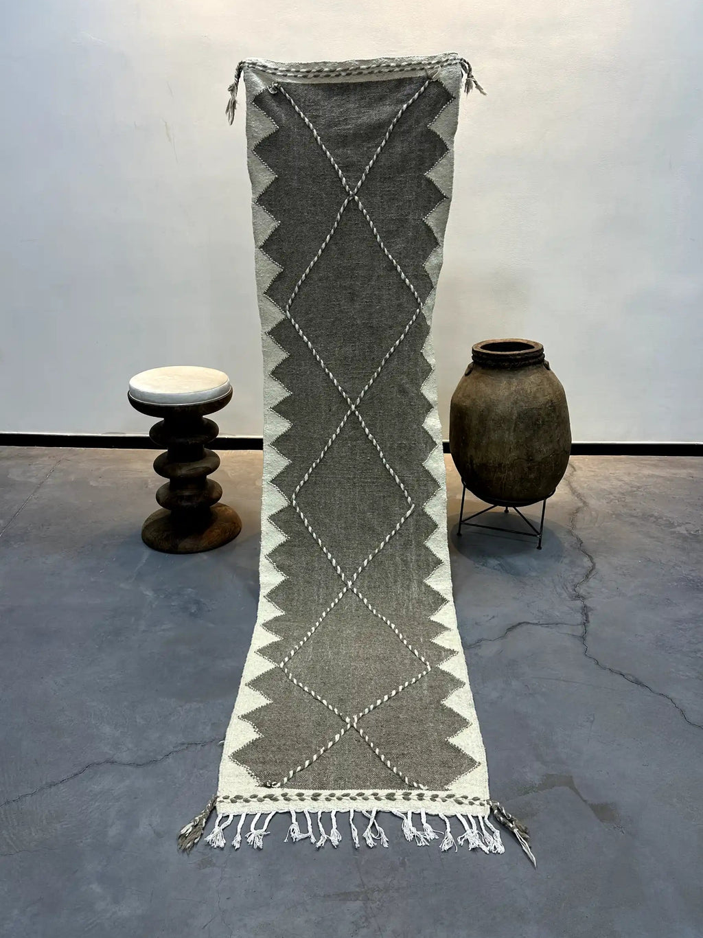 Lesan Berber Runner Rug <br> 307 x 80 cm