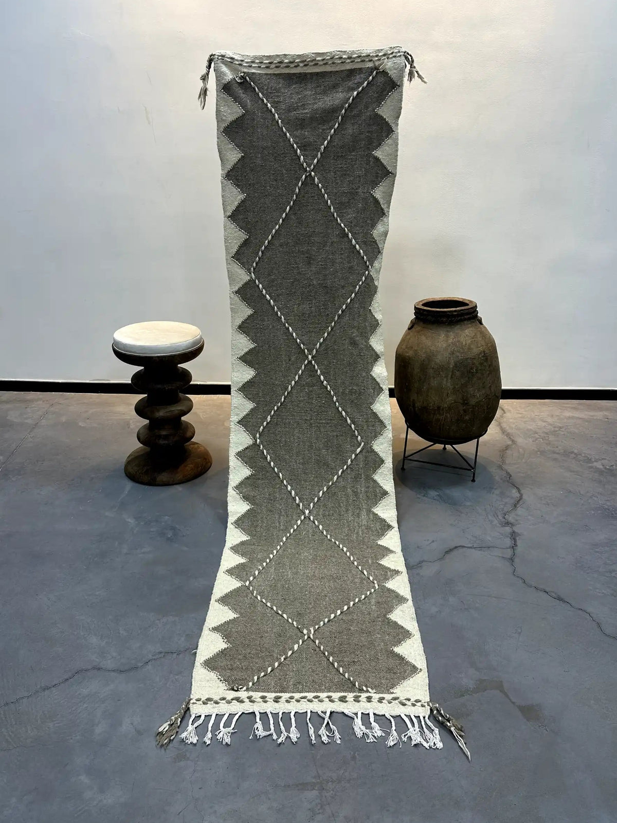 Lesan Berber Runner Rug <br> 307 x 80 cm