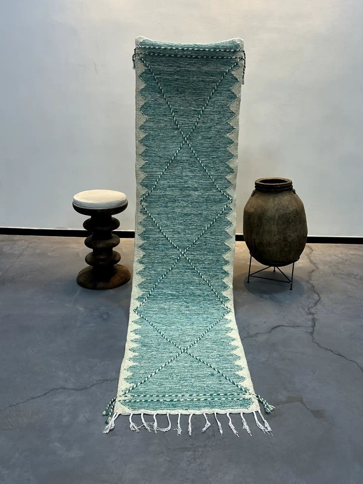 Zayeef Berber Runner Rug <br> 305 x 77 CM