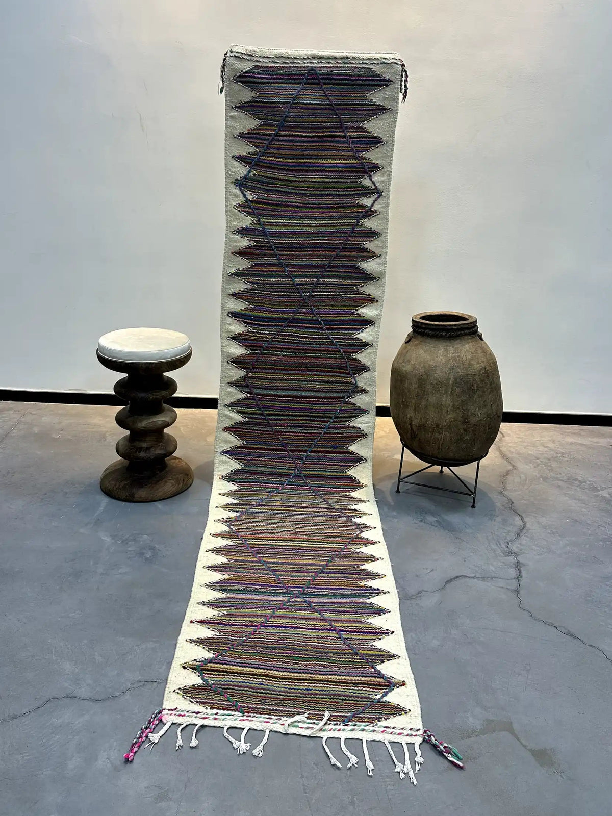 Tahdide Berber Runner Rug <br> 357 x 80 CM