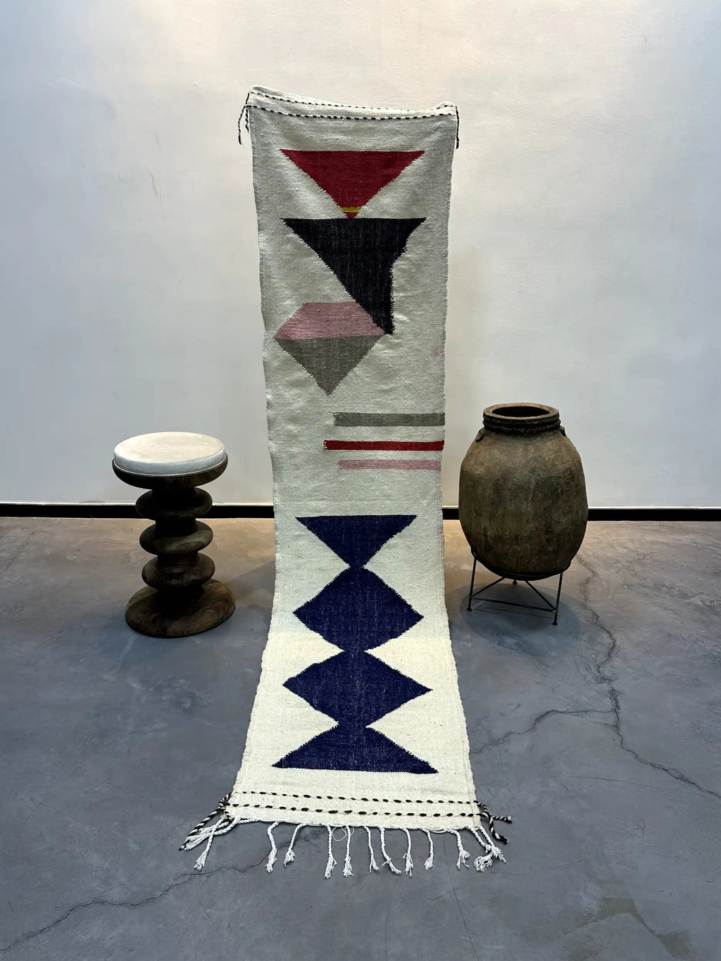 Dalek Berber Runner Rug <br> 315 x 75 CM