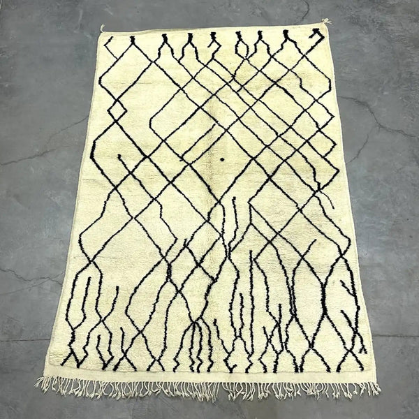 Terkan Berber Beni Mrirt Rug <br> 310 x 190 CM