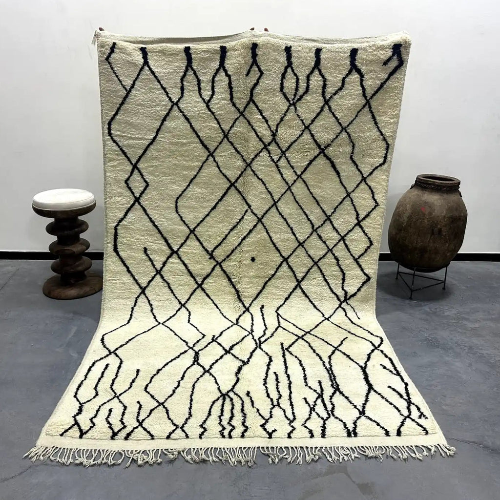 Terkan Berber Beni Mrirt Rug <br> 310 x 190 CM