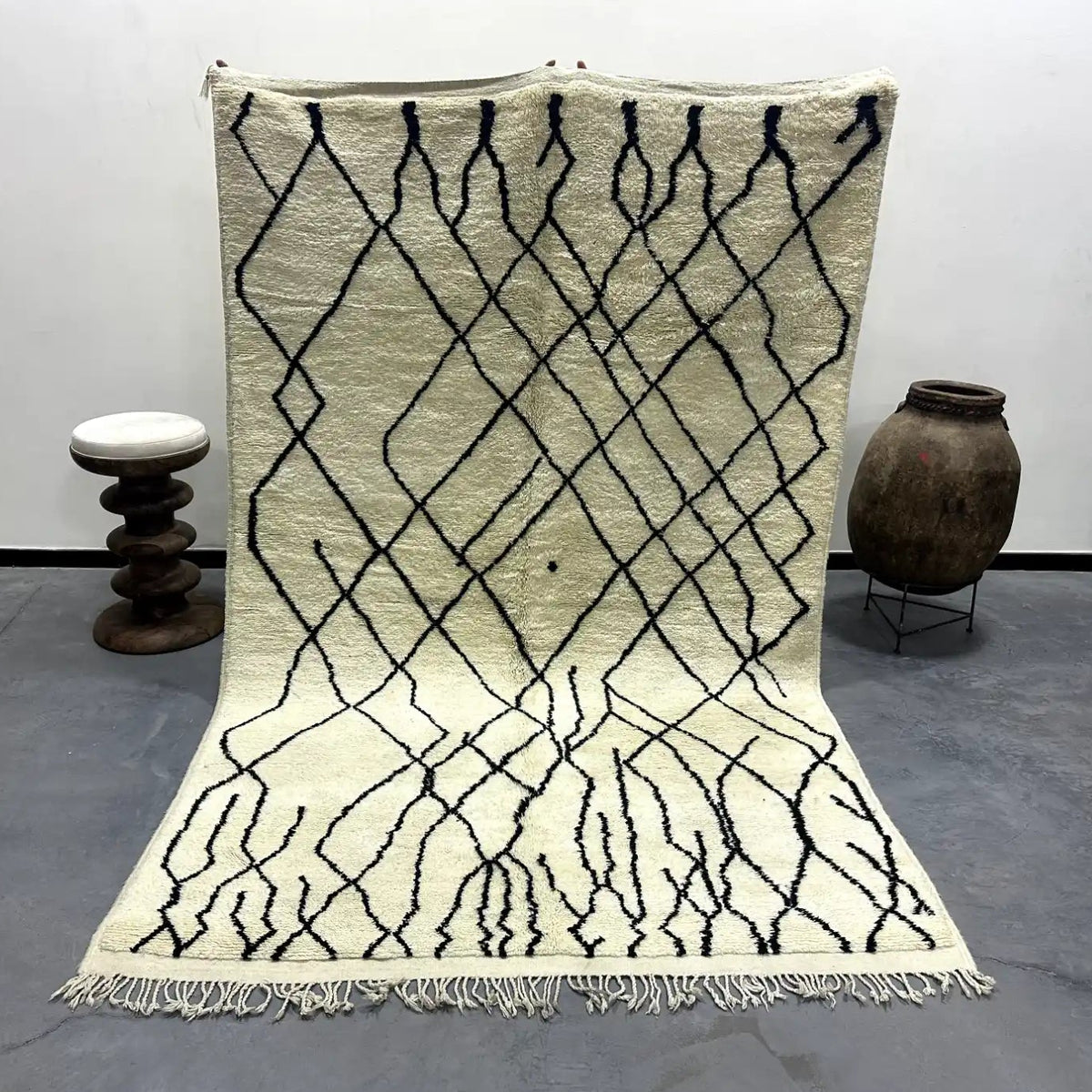 Terkan Berber Beni Mrirt Rug <br> 310 x 190 CM