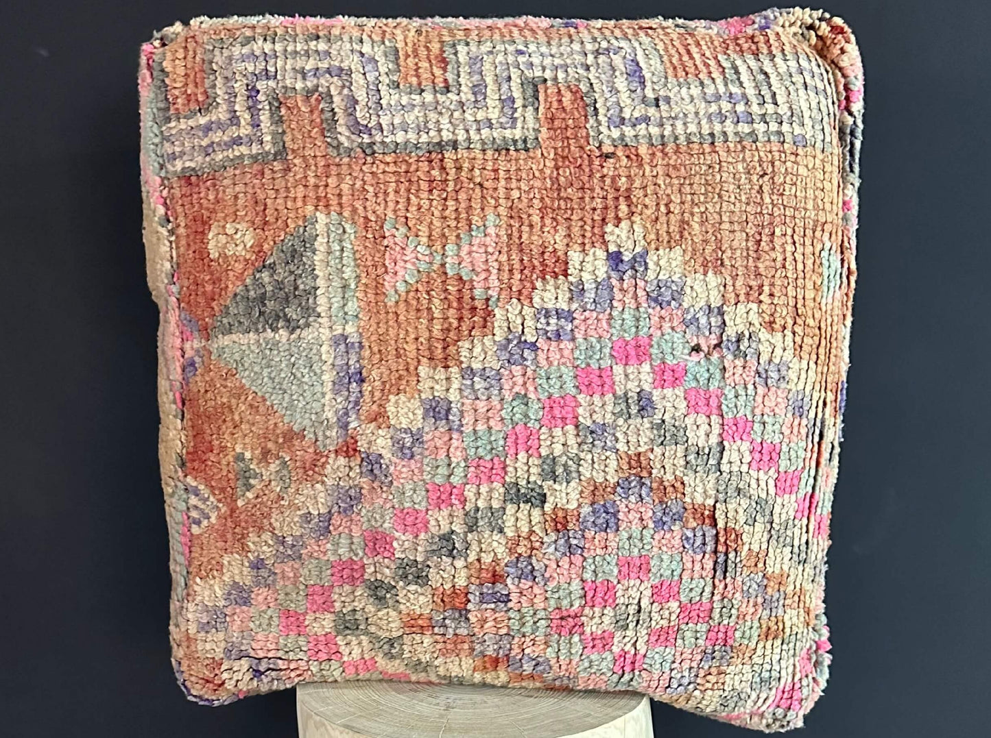 Handmade Pillow | Moroccan Berber Floor Pillow  | Floor Cushion