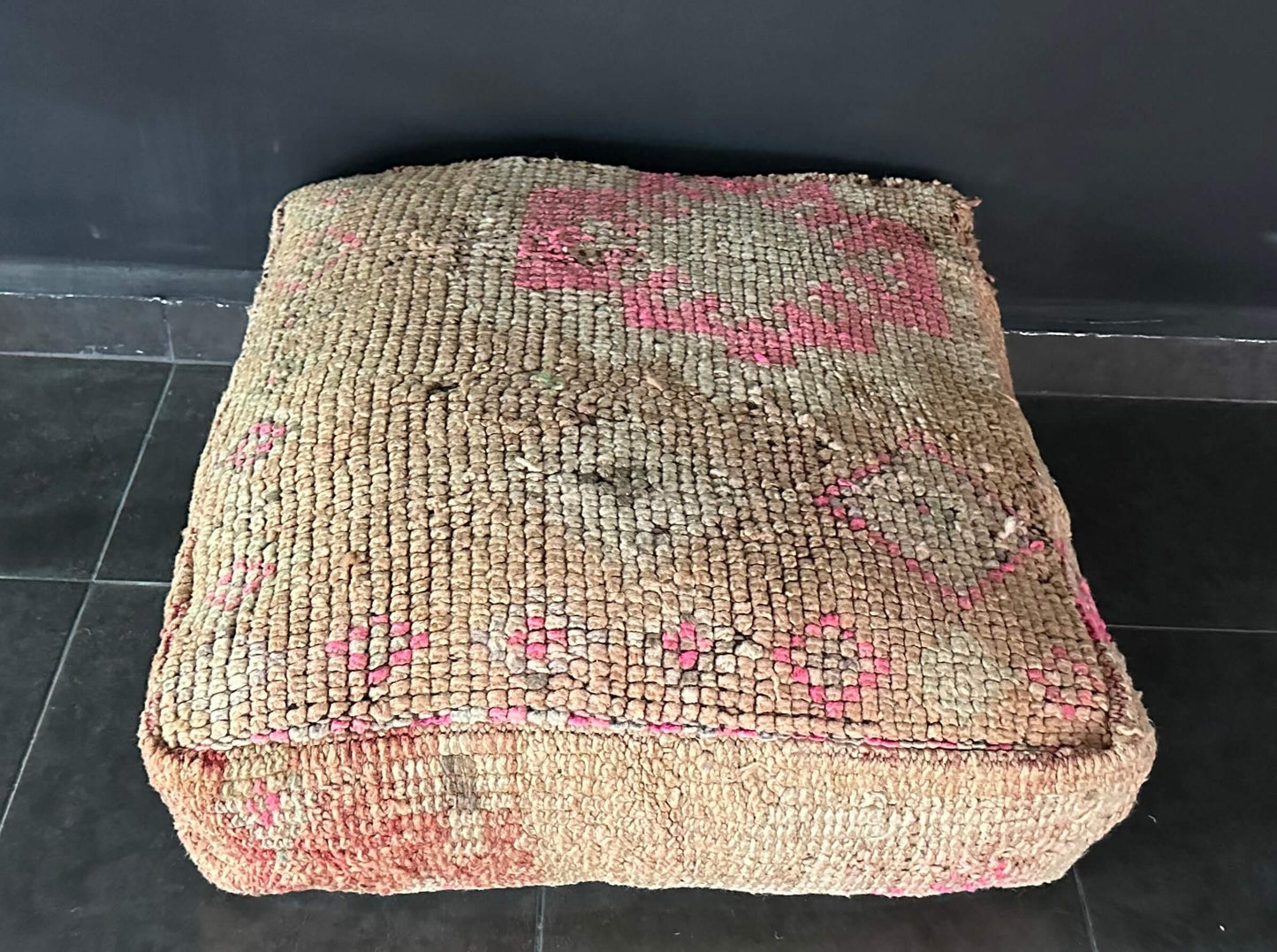 Floor Pillow | Pouf Ottoman | Moroccan Berber Floor Pillow