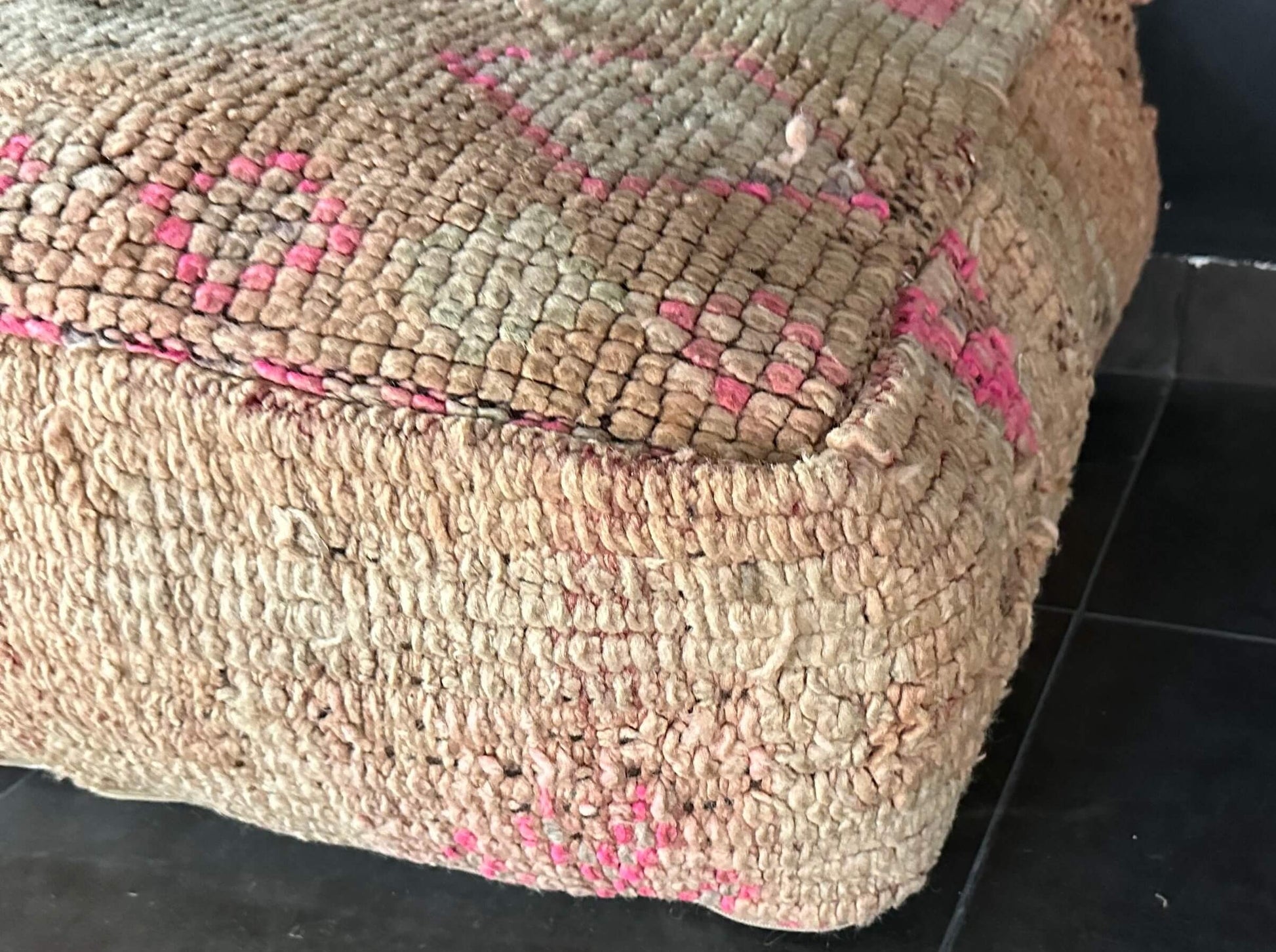 Floor Pillow | Pouf Ottoman | Moroccan Berber Floor Pillow