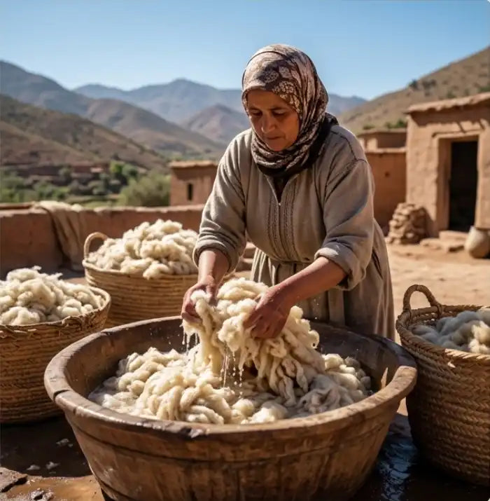 Sourcing & pure wool