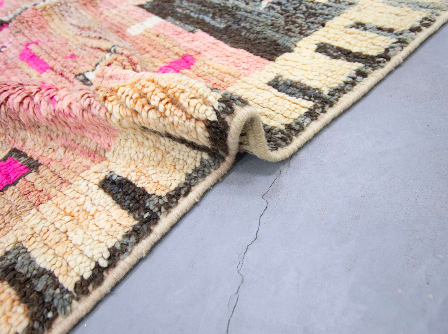 Moroccan Rug 5x8 | Handmade rug | Costume Wool Rug | Beni Ouarain Rug