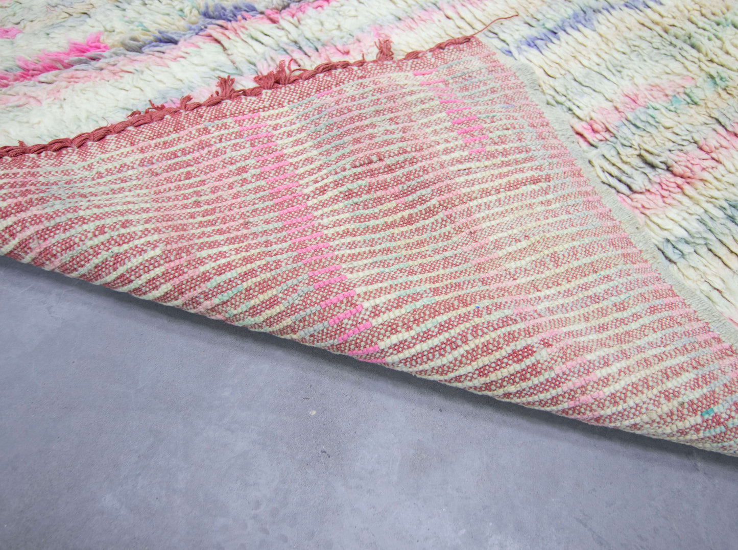 Rug 7x10 | Handmade rug | Costume Moroccan Wool Rug | Beni Ouarain Rug