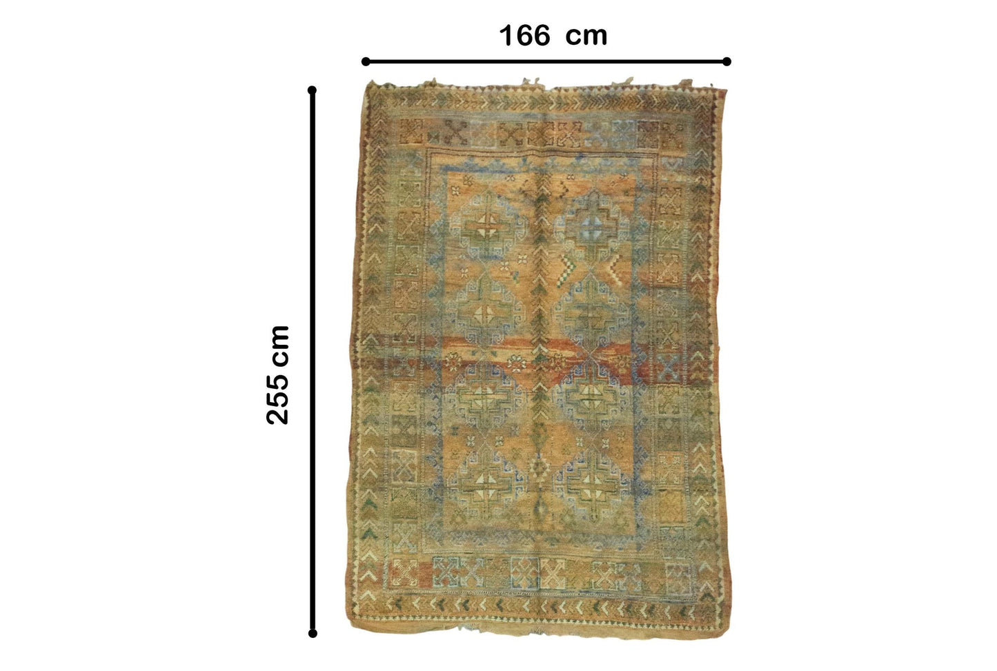 Moroccan Rug 5x8 | Handmade Brown rug | Costume Wool Rug | Beni Mguild Rug